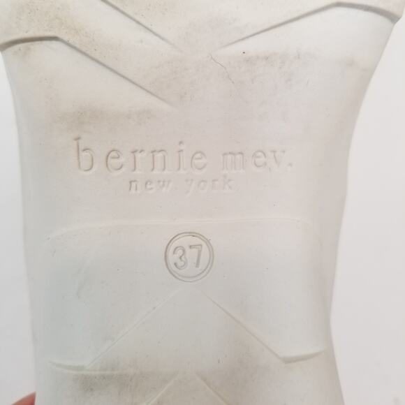 Bernie Mev Women's Rigged Connect Shoes Woven Elastic Flats Comfort Gold Size 37 - Picture 7 of 7